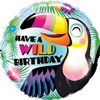 Folieballon Have a Wild Birthday Tucan